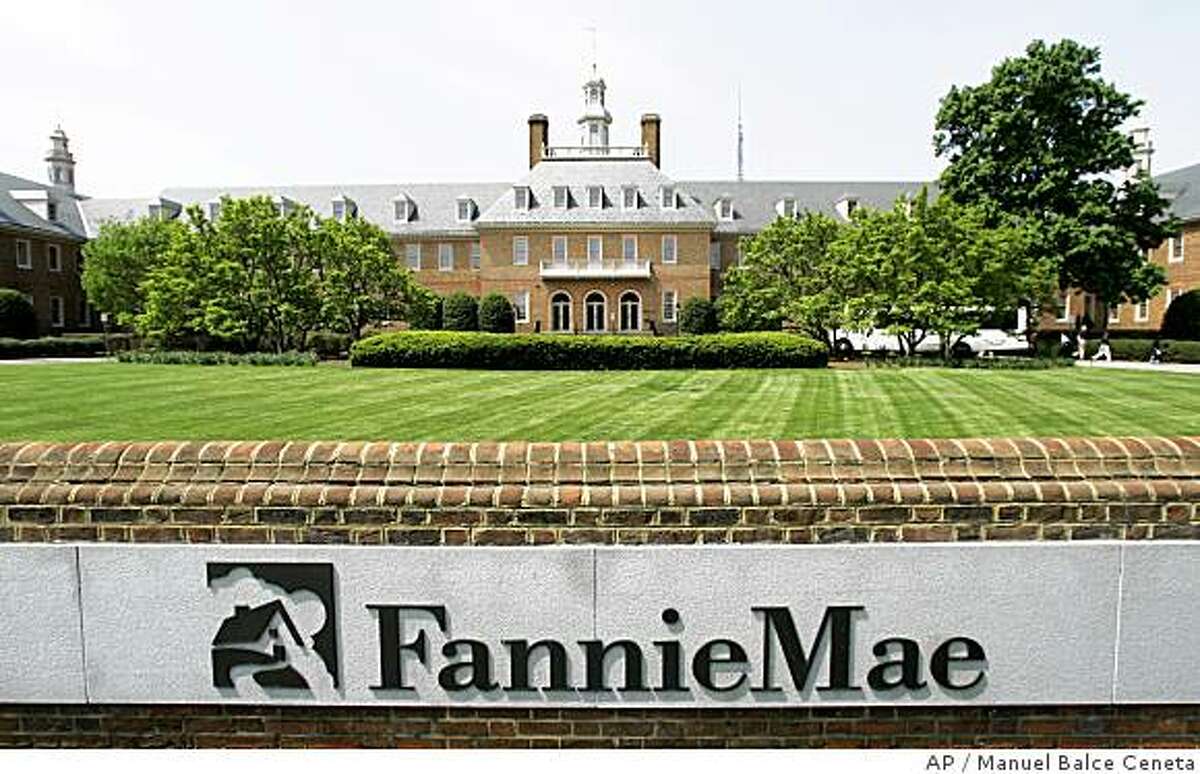 **FILE** This May 2, 2007 file photo shows the Fannie Mae building in Washington. For years, mortgage giants Fannie Mae and Freddie Mac tenaciously worked to nurture, and then protect, their financial empires by invoking the political sacred cow of homeownership and fielding an army of lobbyists, power brokers and political contributors. Now, new attention is being focused on the bruised mortgage companies as the Bush administration presses its rescue plan to Congress. (AP Photo/Manuel Balce Ceneta, File)
