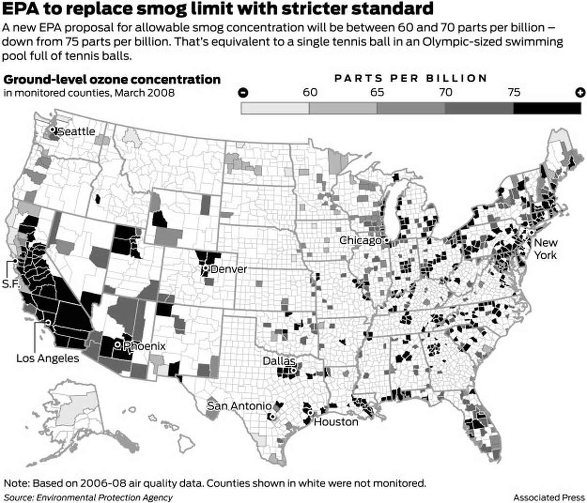 New smog limits to hit Bay Area counties hard