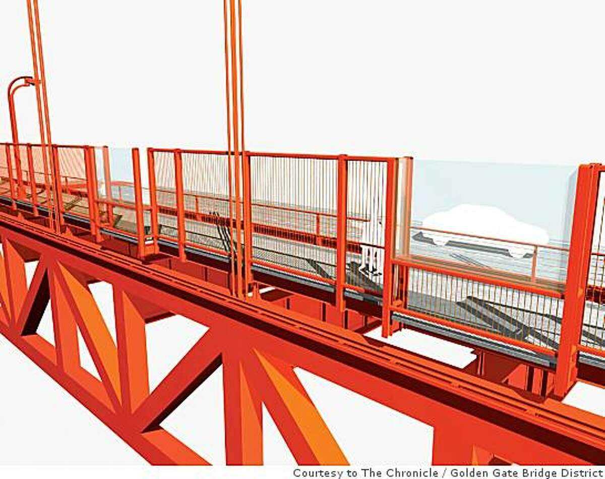 Judging the bridge's 5 suicide barrier designs