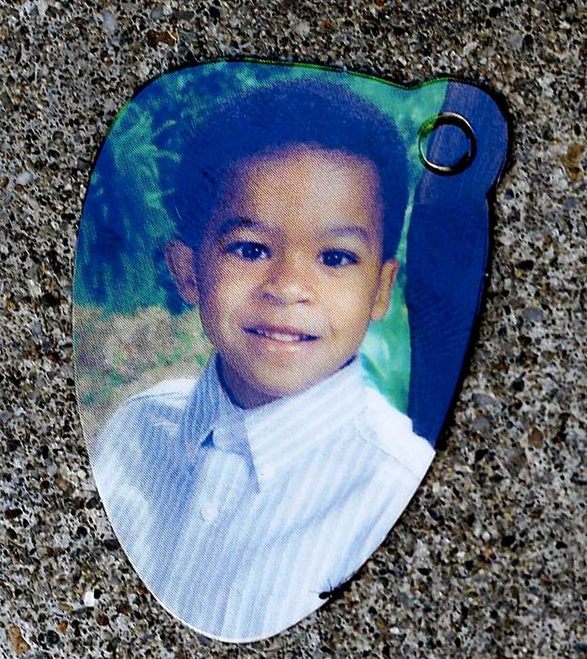 The family has a small portrait of Hasanni Campbell they wanted released. Louis Ross, the foster parent of missing child Hassani Campbell spoke to the media from the living room of his Fremont home Wednesday August 12, 2009.