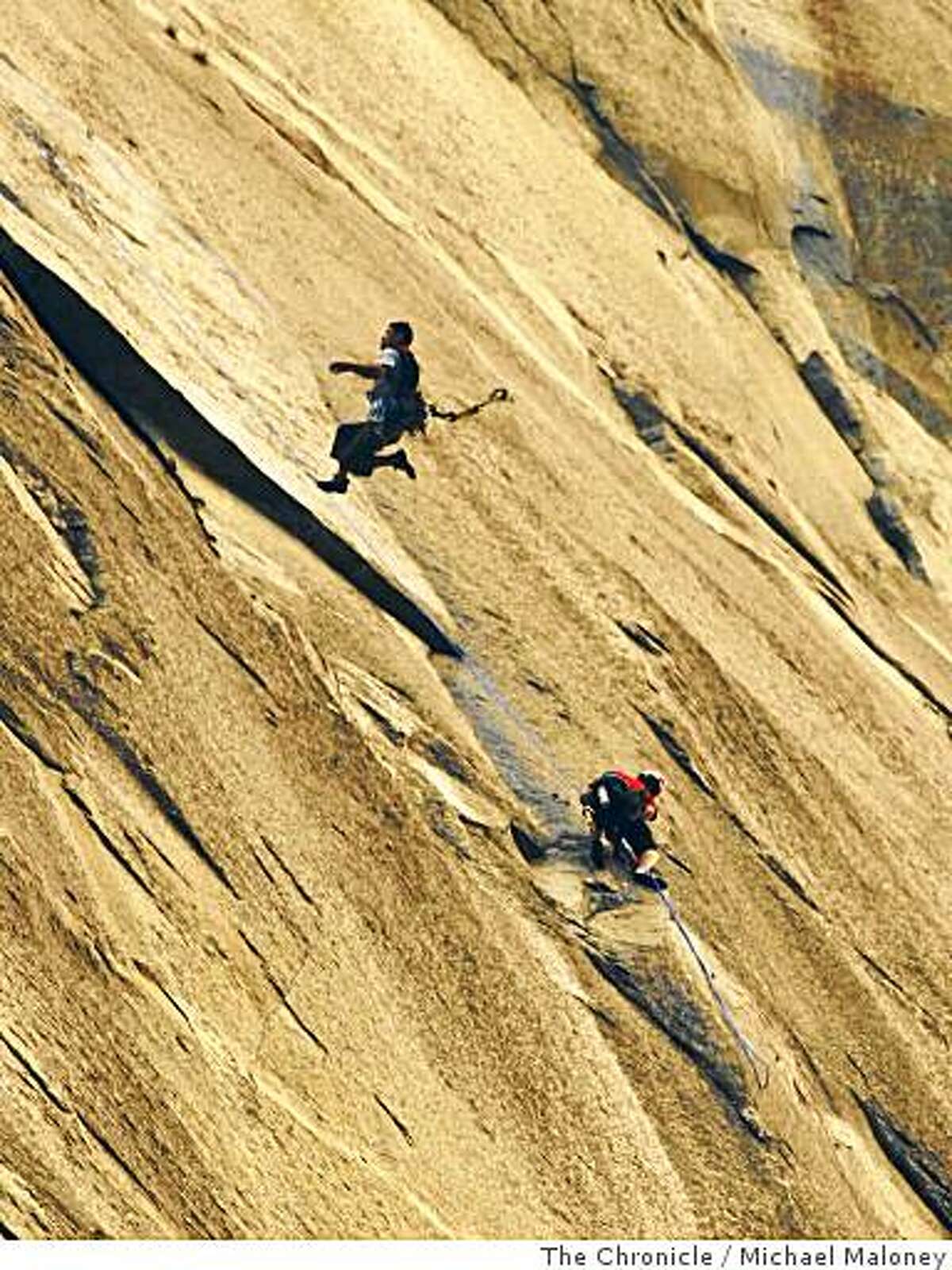 Speed climbers set record on El Capitan