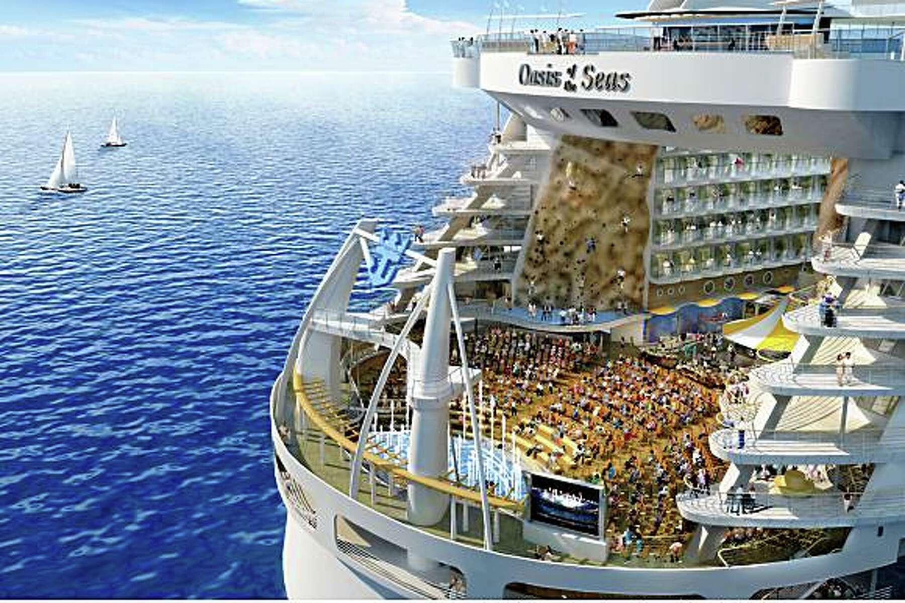 Oasis of the Seas is a real ocean monster