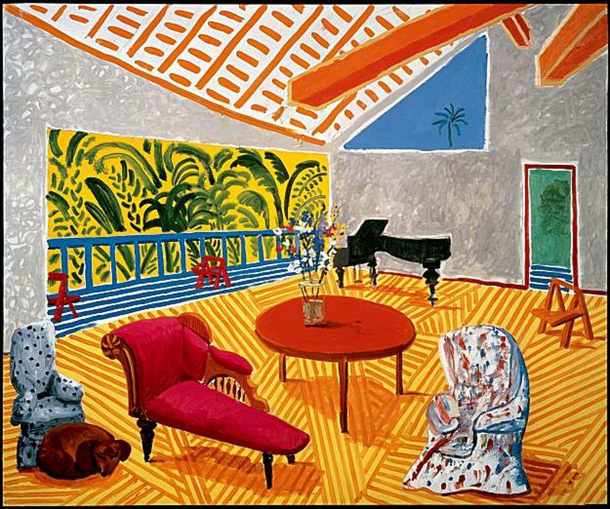 David hockney картины