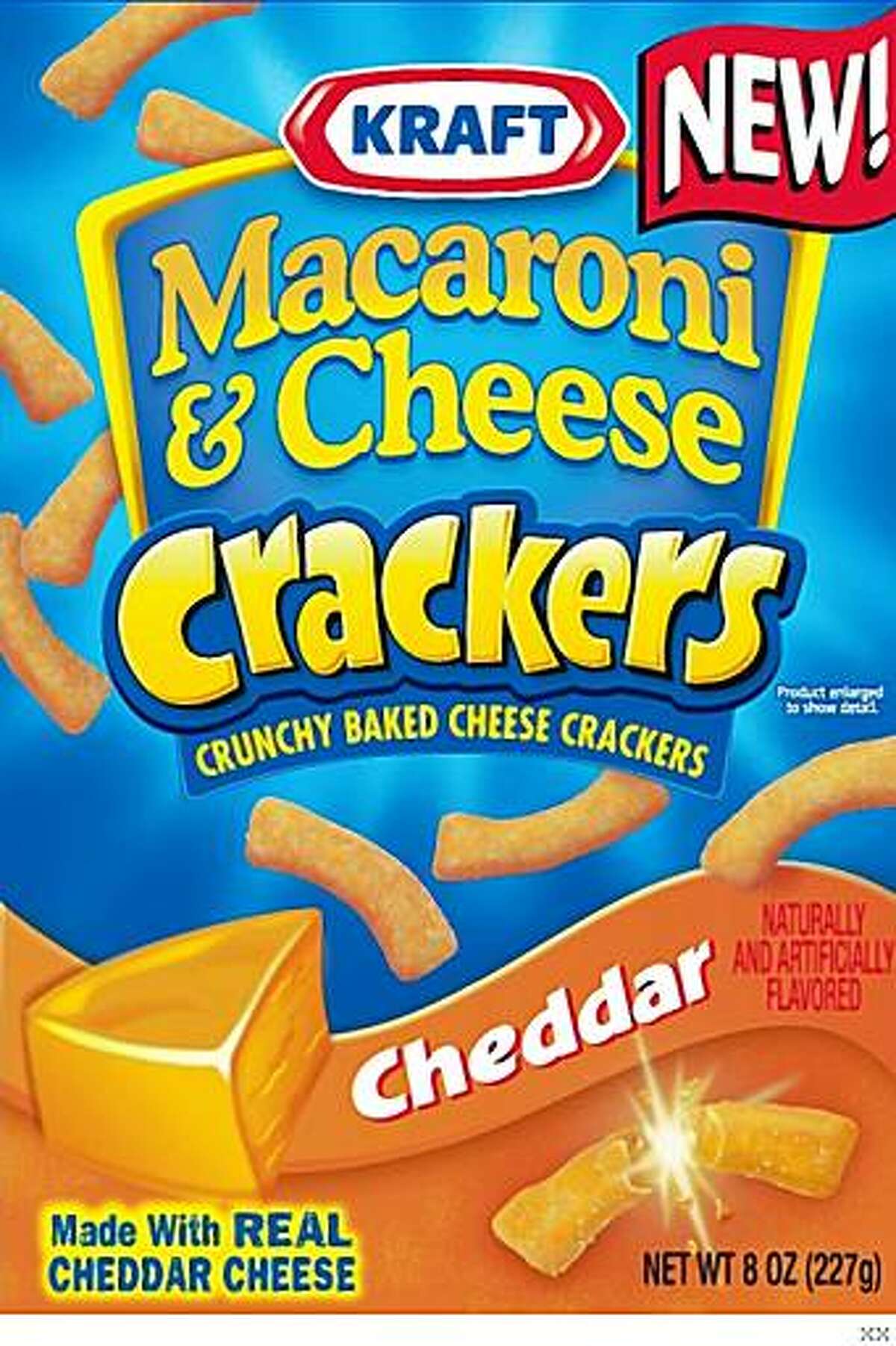 What's New Mac 'n' cheese crackers