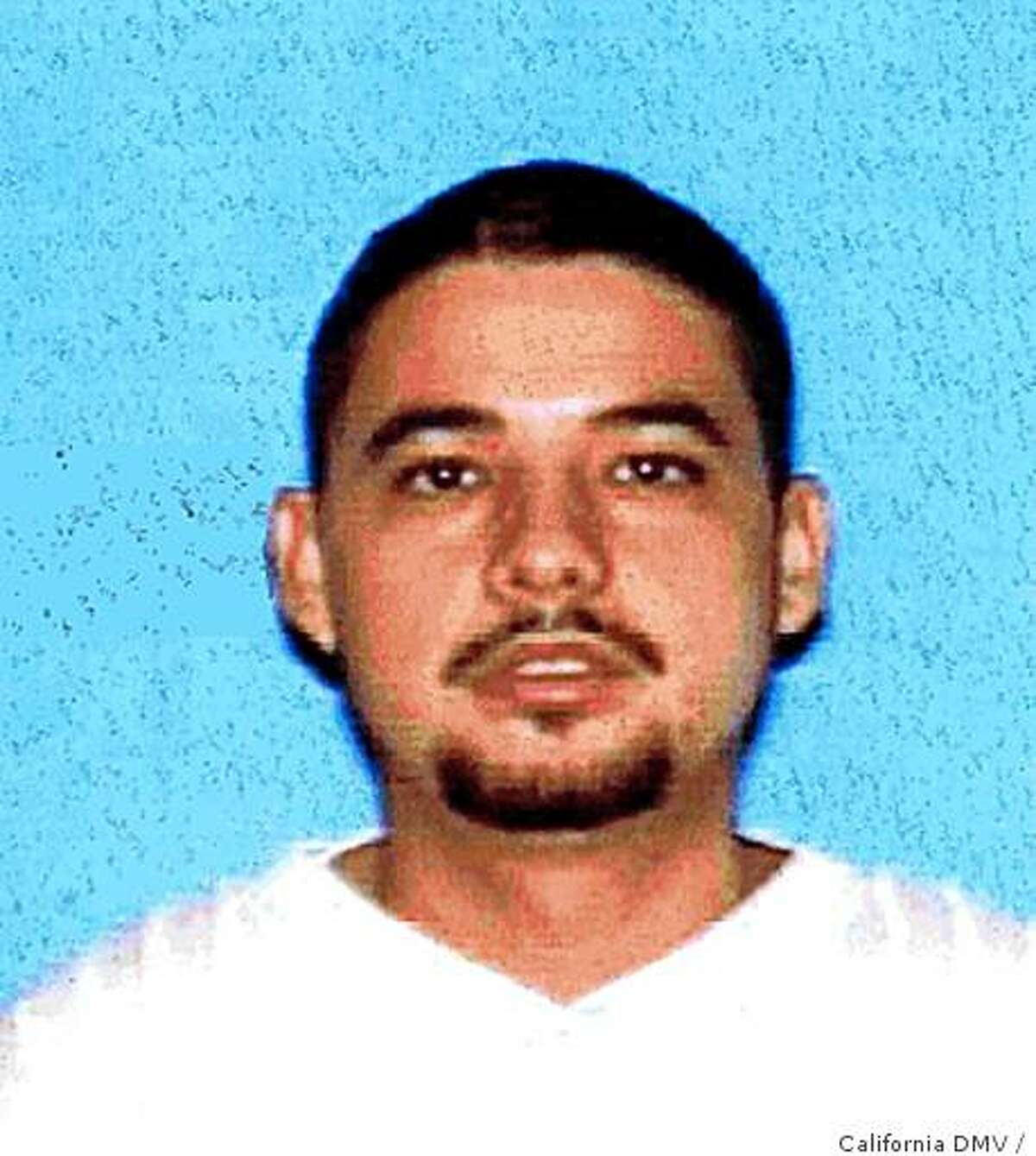 A California DMV photo of Sergio Casian Aguiar, who was shot and killed Saturday night, June14, 2008 by police officers after he was seen killing a child just outside Turlock, Calif.
