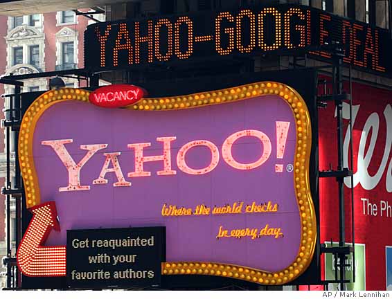 Yahoo ad deal with Google assailed by many