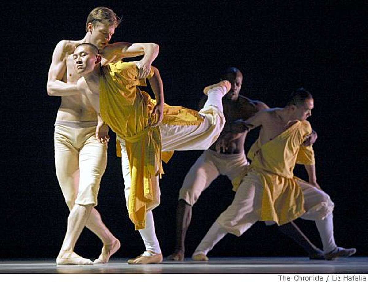 Dance review Lines Ballet with Shaolin monks