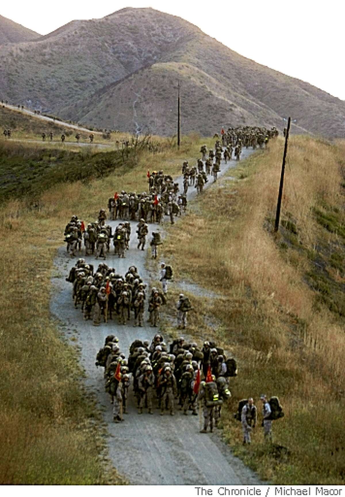 A final test for recruits who would be Marines