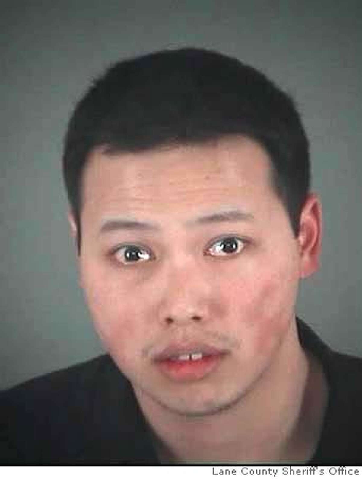 Booking mug for Joseph Hokai Tang for VIOLIN21. Provided by the Lane County Sheriff's Office in Oregon. Ran on: 12-21-2007 Joseph Tang