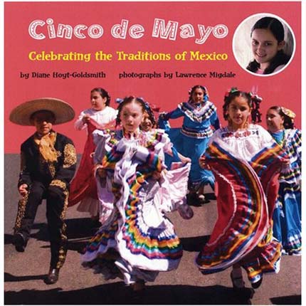 Mexican American girl celebrates Cinco de Mayo