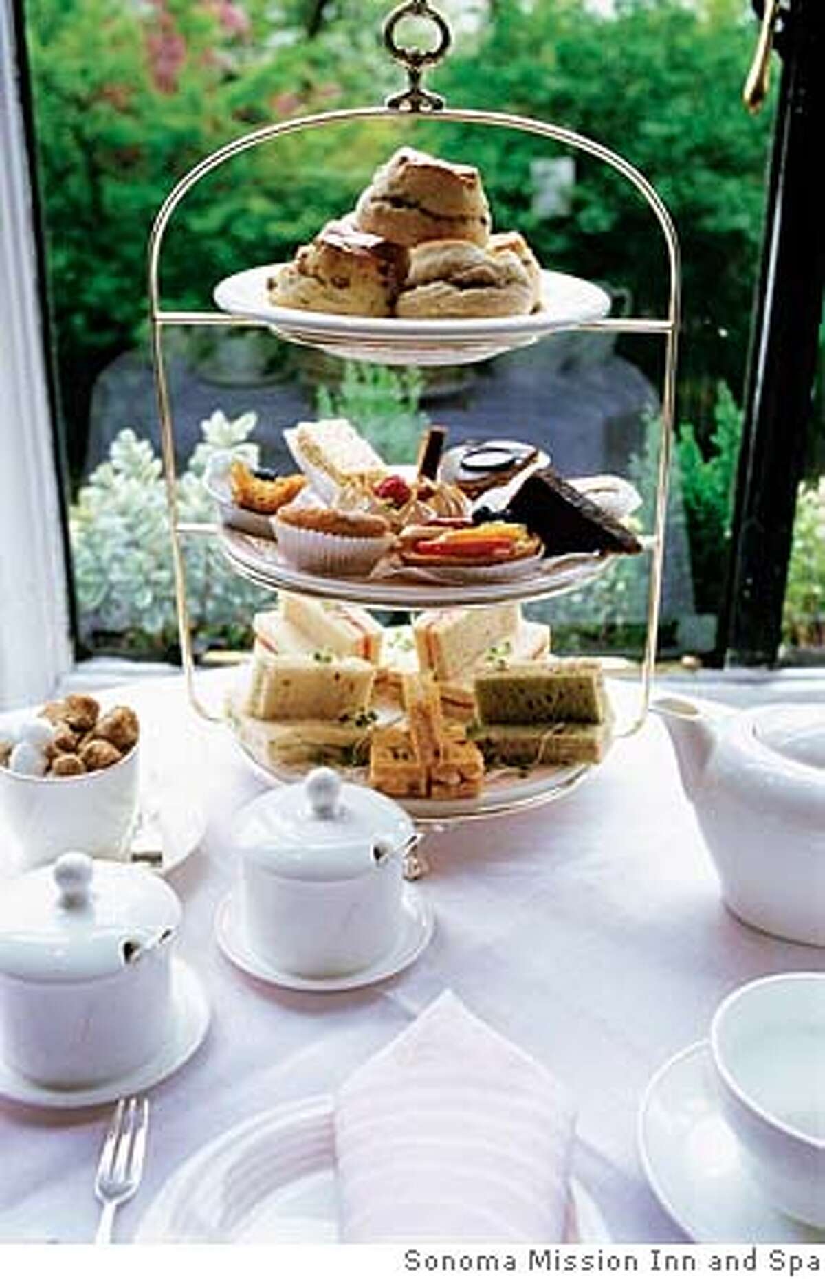 Afternoon tea offered in the Wine Country