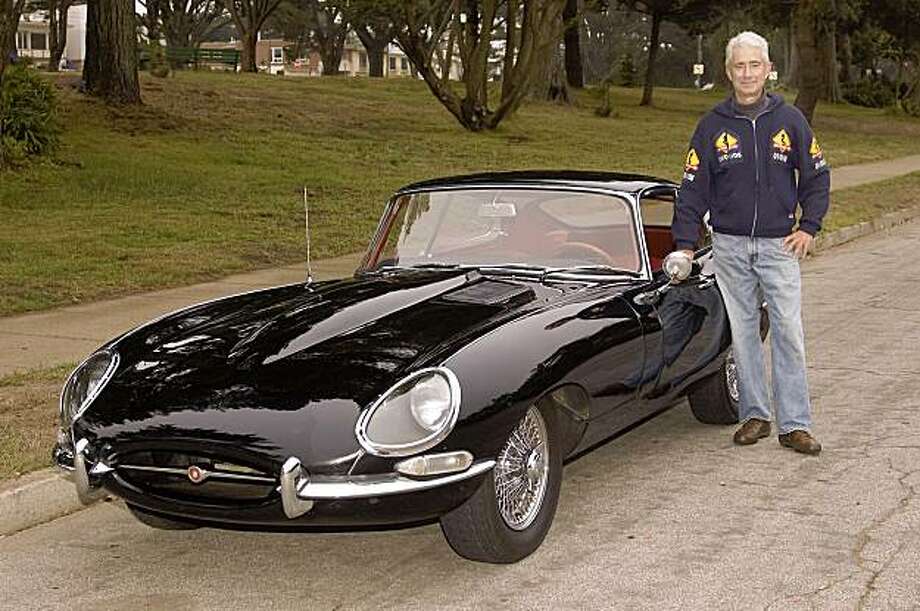 He S Just Wild About The 1964 Jaguar E Type Sfgate