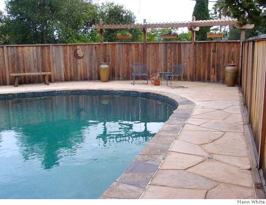 Remodeling swimming pools in earthquake country