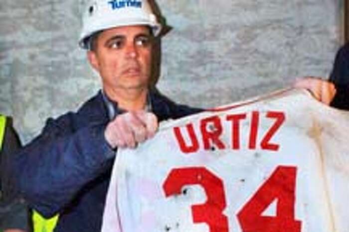 Ortiz jinx jersey unearthed and removed from new Yankee Stadium
