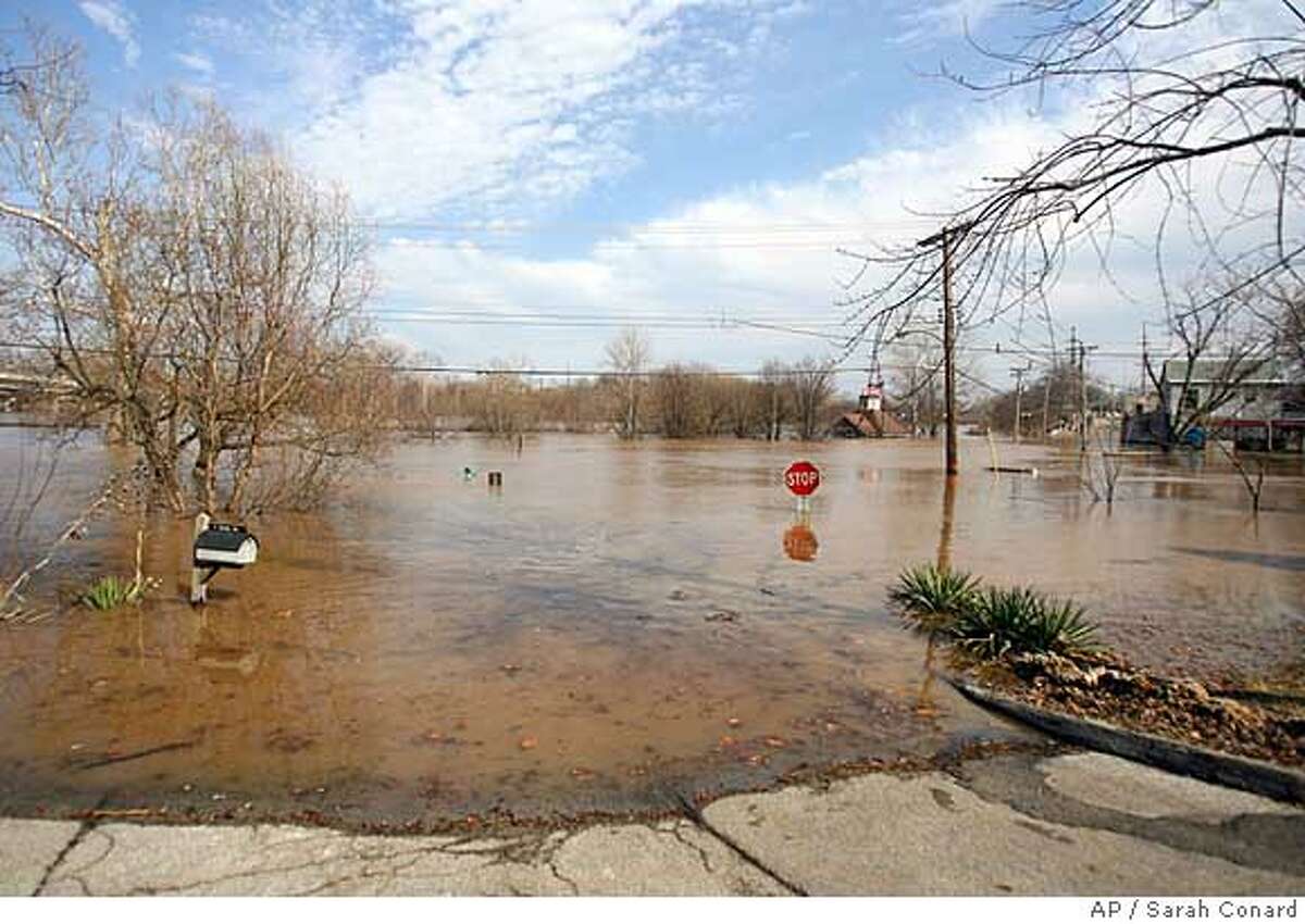 Flooding stops short of records