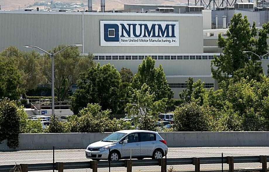 State Offers Incentives To Save Nummi Plant Sfgate Fremont Ca July 23 A Car Drives By The New United Motor Manufacturing