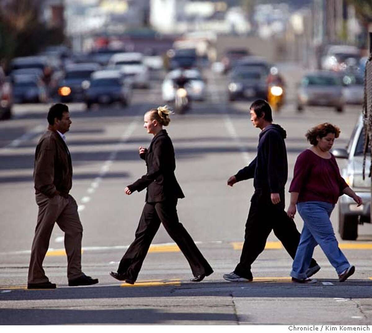 ###Live Caption:Pedestrians walk across Folsom Street at 8th Street in San Francisco on Tuesday, Mar. 11, 2008. Jim Meko, chairman of the Western SoMa Planning Task Force, says the city is encouraging higher density housing without addressing the transportation, streets and services required to accommodate such growth. Photo by Kim Komenich / The San Francisco Chronicle###Caption History:Pedestrians walk across Folsom Street at 8th Street in San Francisco on Tuesday, Mar. 11, 2008. Jim Meko, chairman of the Western SoMa Planning Task Force, says the city is encouraging higher density housing without addressing the transportation, streets and services required to accommodate such growth. Photo by Kim Komenich / The San Francisco Chronicle###Notes:Pedestrians walk across Folsom Street at 8th Street in San Francisco on Tuesday, Mar. 11, 2008. Jim Meko, chairman of the Western SoMa Planning Task Force, says the city is encouraging higher density housing without addressing the transportation, streets###Special Instructions:MANDATORY CREDIT FOR PHOTOG AND SF CHRONICLE/NO SALES-MAGS OUT