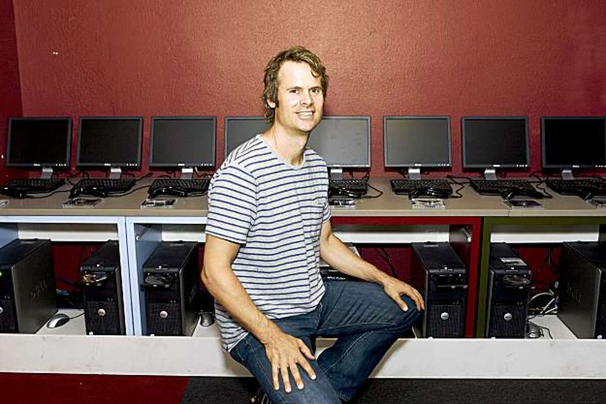 Tim Westergren, the founder of the internet radio company Pandora, at their offices in Oakland, Calif., on Wednesday, July 29, 2009.