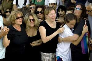 Israelis protest killings at gay teen center