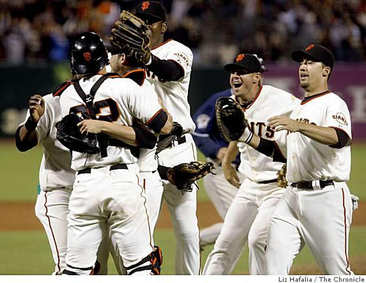 Jonathan Sanchez no-hitter at AT&T Park photo 2