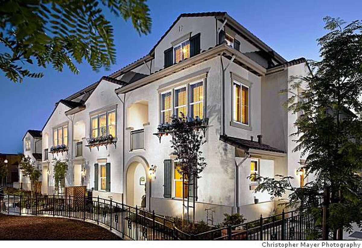 Model home Town Center Villas in Milpitas