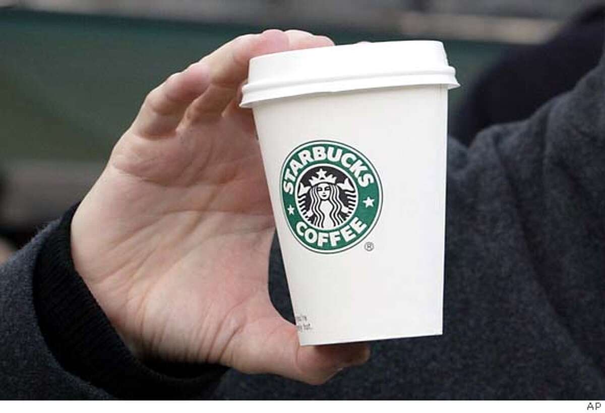 Starbucks coffee. Associated Press photo
