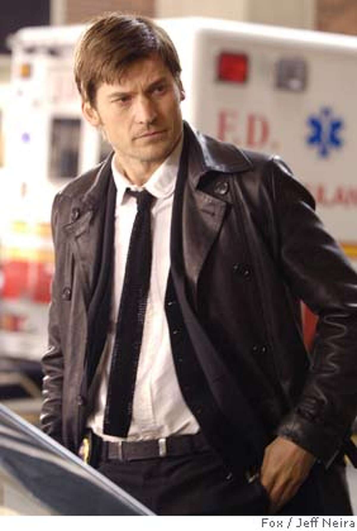 NEW AMSTERDAM: New York Police Detective John Amsterdam (Nikolaj Coster-Waldau) is a man who has been granted eternal life until he meets his soulmate in the new drama NEW AMSTERDAM previewing Tuesday, March 4 (9:00-10:00 PM ET/PT) on FOX. CR: Jeff Neira/FOX