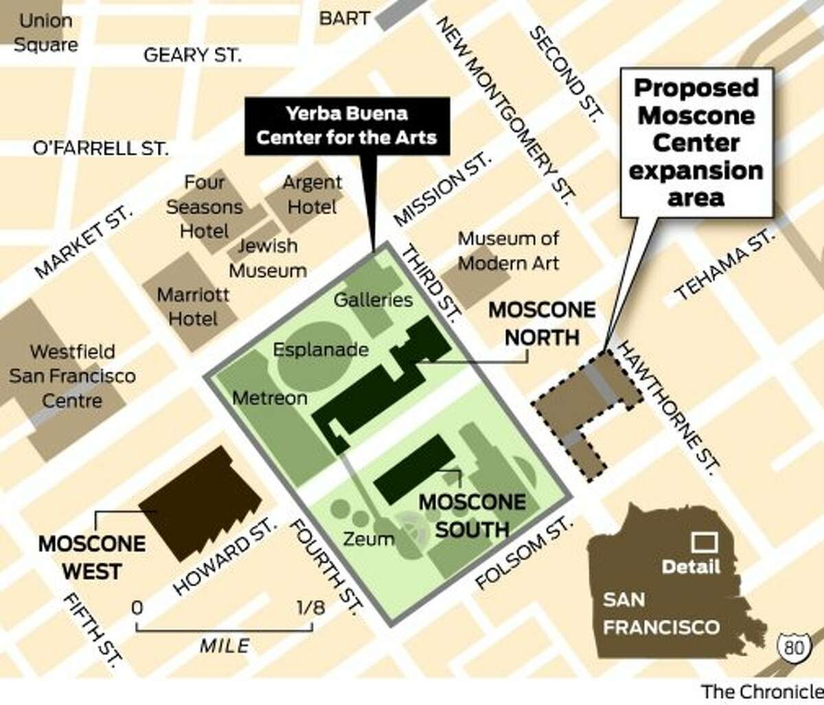 S F considers expanding Moscone Center