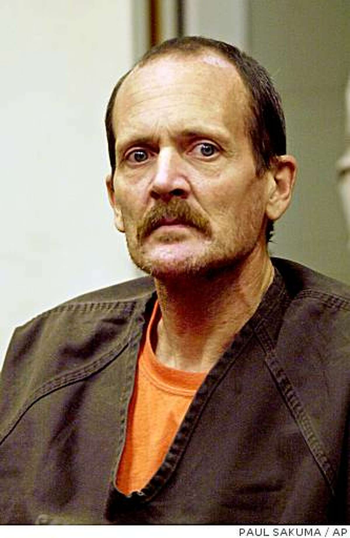 Curtis Dean Anderson listens to a judge during a hearing in a San Jose, Calif., courtroom, Thursday, May 27, 2004.