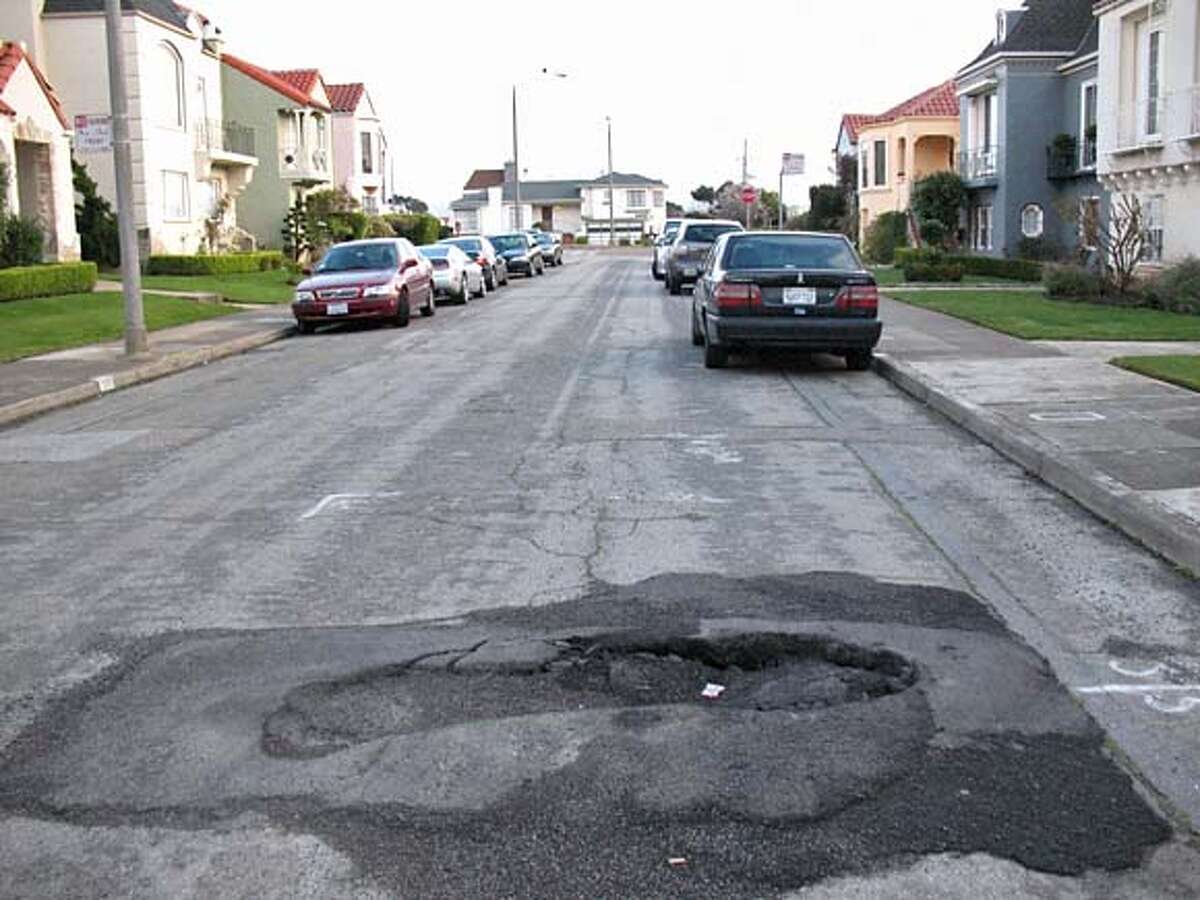 San Francisco Sinkhole's presence