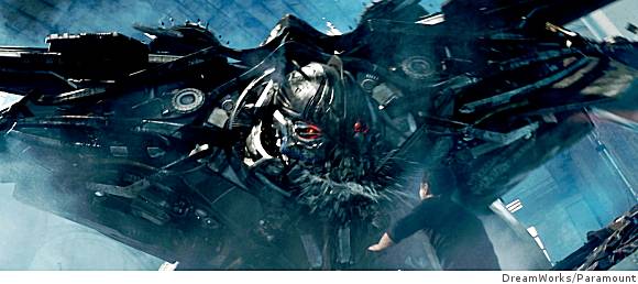 Hugo Weaving is Megatron, Transformers movie, from Dreamwor…