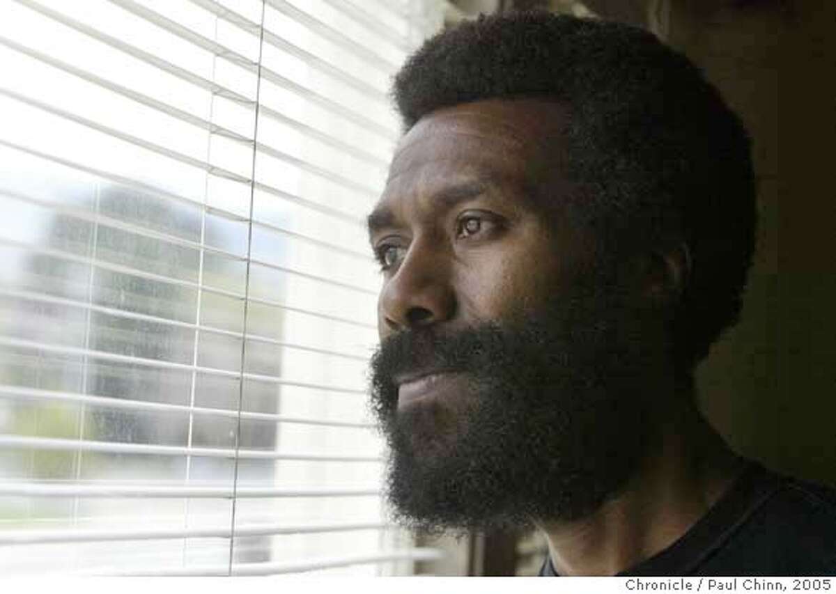 mccullough_052_pc.jpg Patrick McCullough at his home on 2/25/05 in Oakland, CA. McCullough has been single-handedly taking on drug dealers that ply their trade in front of his North Oakland home and was briefly arrested - but not charged - after shooting one of them in the arm. PAUL CHINN/The Chronicle ALSO RAN 03/04/05 Ran on: 02-26-2005 Patrick McCullough says hes no vigilante, but when he was attacked by a group of men recently, he shot one of them in the arm. Ran on: 02-26-2005 Patrick McCullough says hes no vigilante, but when he was attacked by a group of young men, he shot one of them in the arm. MANDATORY CREDIT FOR PHOTOG AND S.F. CHRONICLE/NO SALES - MAGS OUT Ran on: 03-04-2005 Patrick McCullough says its too dangerous for him and his family to live in their Oakland home after he confronted reputed thugs. Ran on: 03-04-2005 Ran on: 04-02-2005 Stacy Hegler (left), shown in February with son Melvin McHenry, says she also plans to move away as soon as possible. Ran on: 04-08-2005 Daphne McCullough looks out her front window, where she put up a sign proclaiming her and her husbands intent to stay put. Metro#Metro#Chronicle#3/4/2005#ALL#5star##0422653512