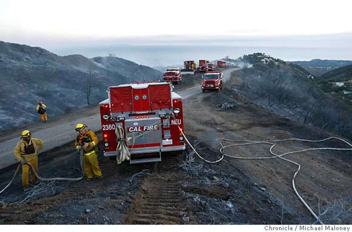 Malibu Residents Flee Yet Another Destructive Fire