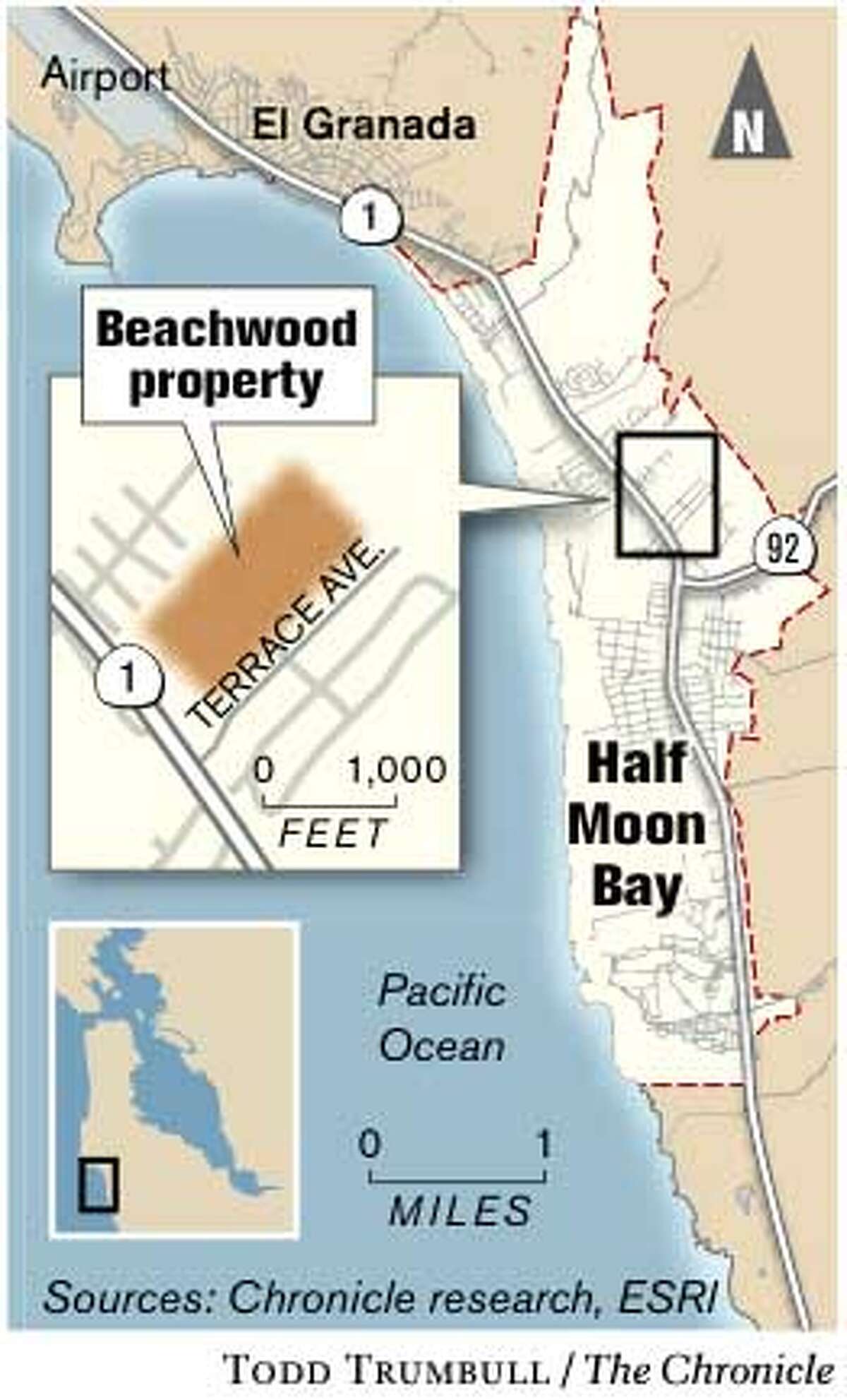 Beachwood Property. Chronicle graphic by Todd Trumbull
