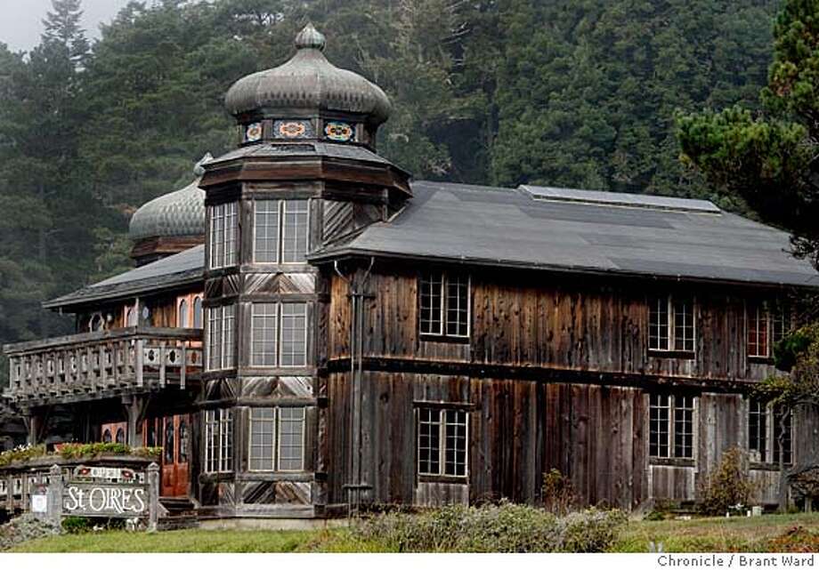 Gualala Getaway Do It Yourself Luxury The Key To St Orres Inn Sfgate Jpg The Main Building At St Orres Hotel Sits On A Hillside As