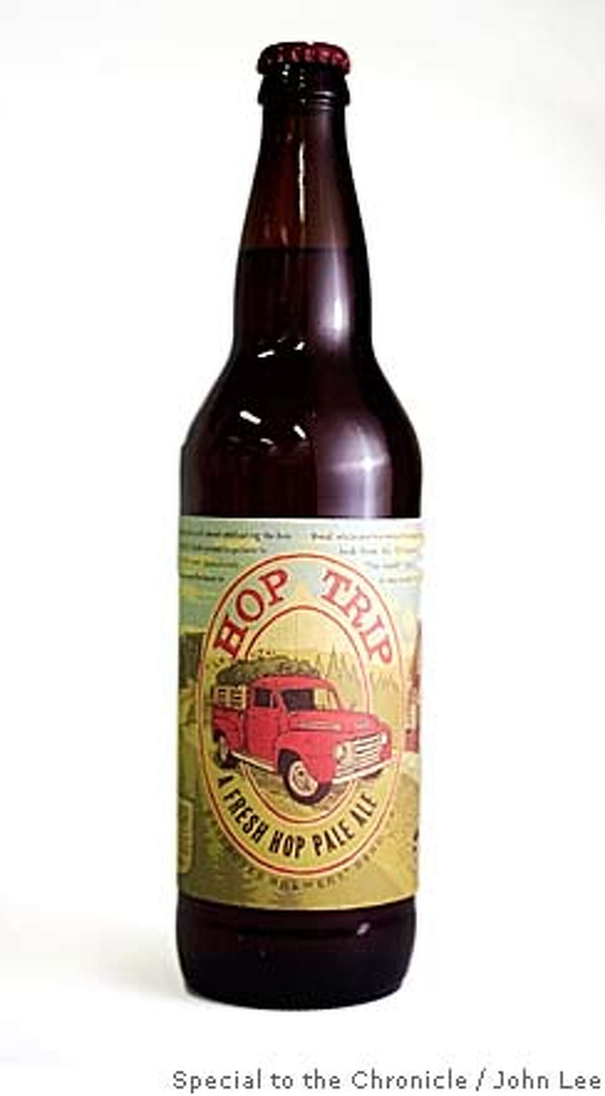 BEER26_JOHNLEE.JPG Hop Trip hop pale ale beer. By JOHN LEE/SPECIAL TO THE CHRONICLE