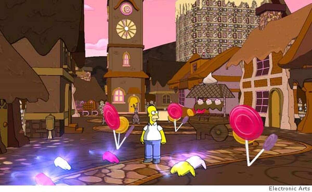 Peter Hartlaub: Playing Games: The Simpsons Game