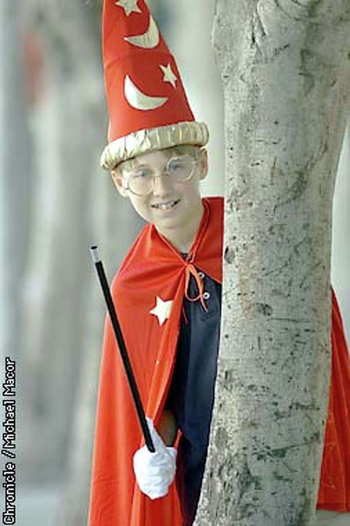 Presto Change-O / The Harry Potter wizard look leads this Halloween's