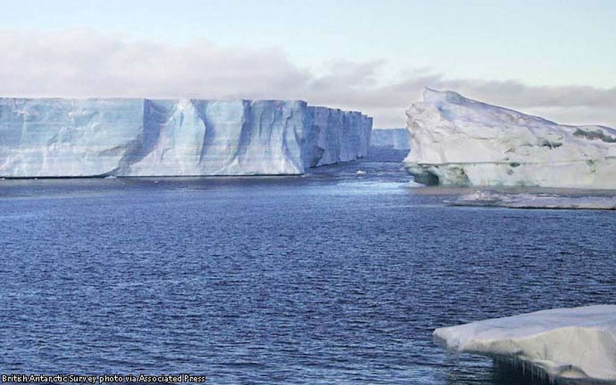 Antarctic Ice Shelf Disintegrating