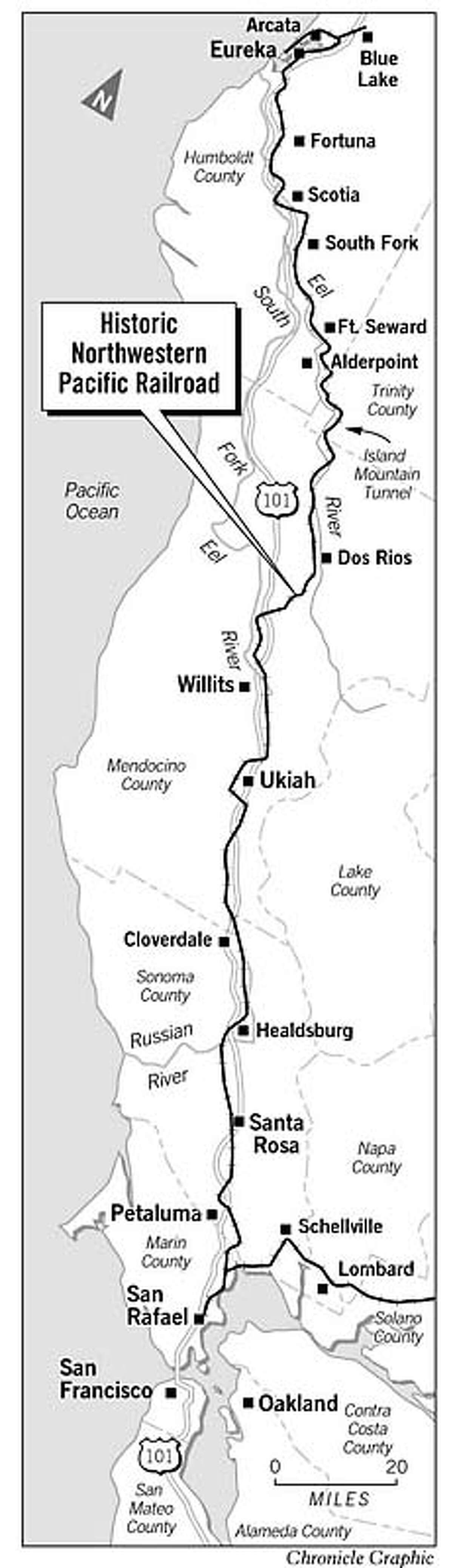 Northwestern Pacific Railroad Map State Funds To Put Railroad On Track / First Of $60 Million Set Aside For Northwestern  Pacific Will Restore Route