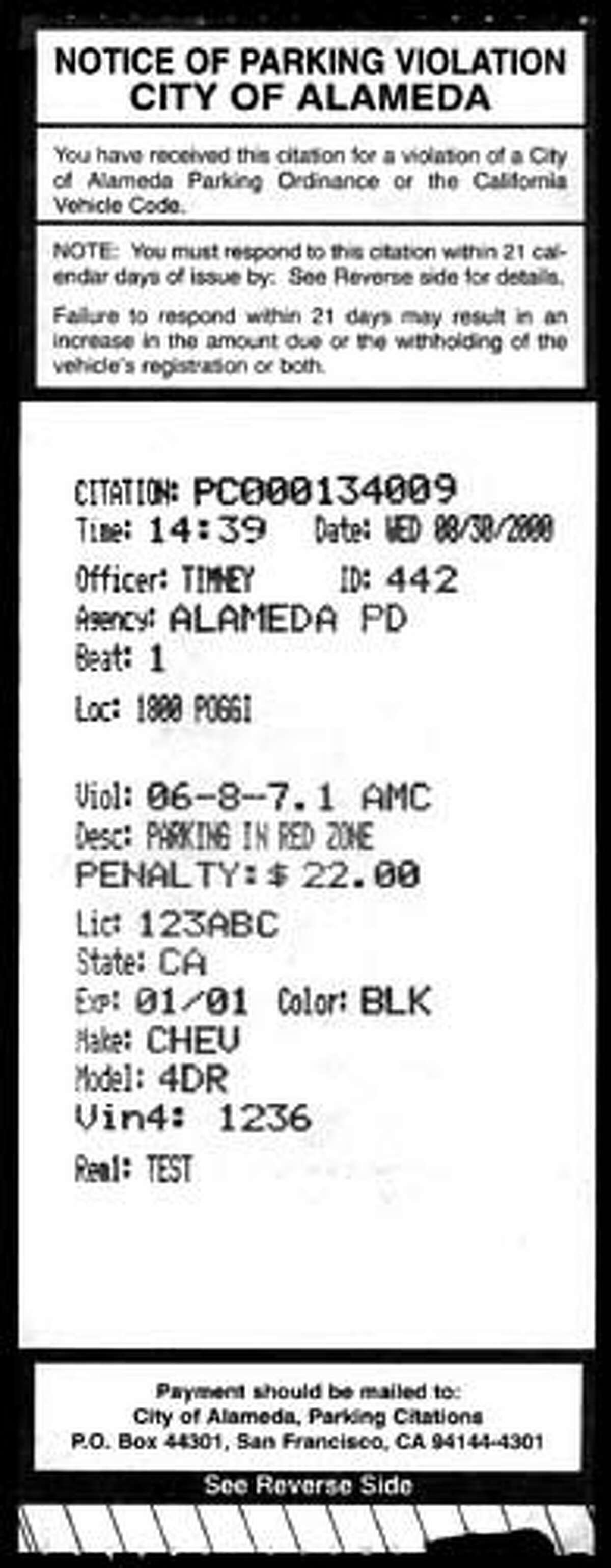 Fake Parking Tickets Turn Up In Alameda Police Say Prankster Probably   1200x0 