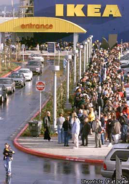Fevered Fans Storm Ikea on Opening Day