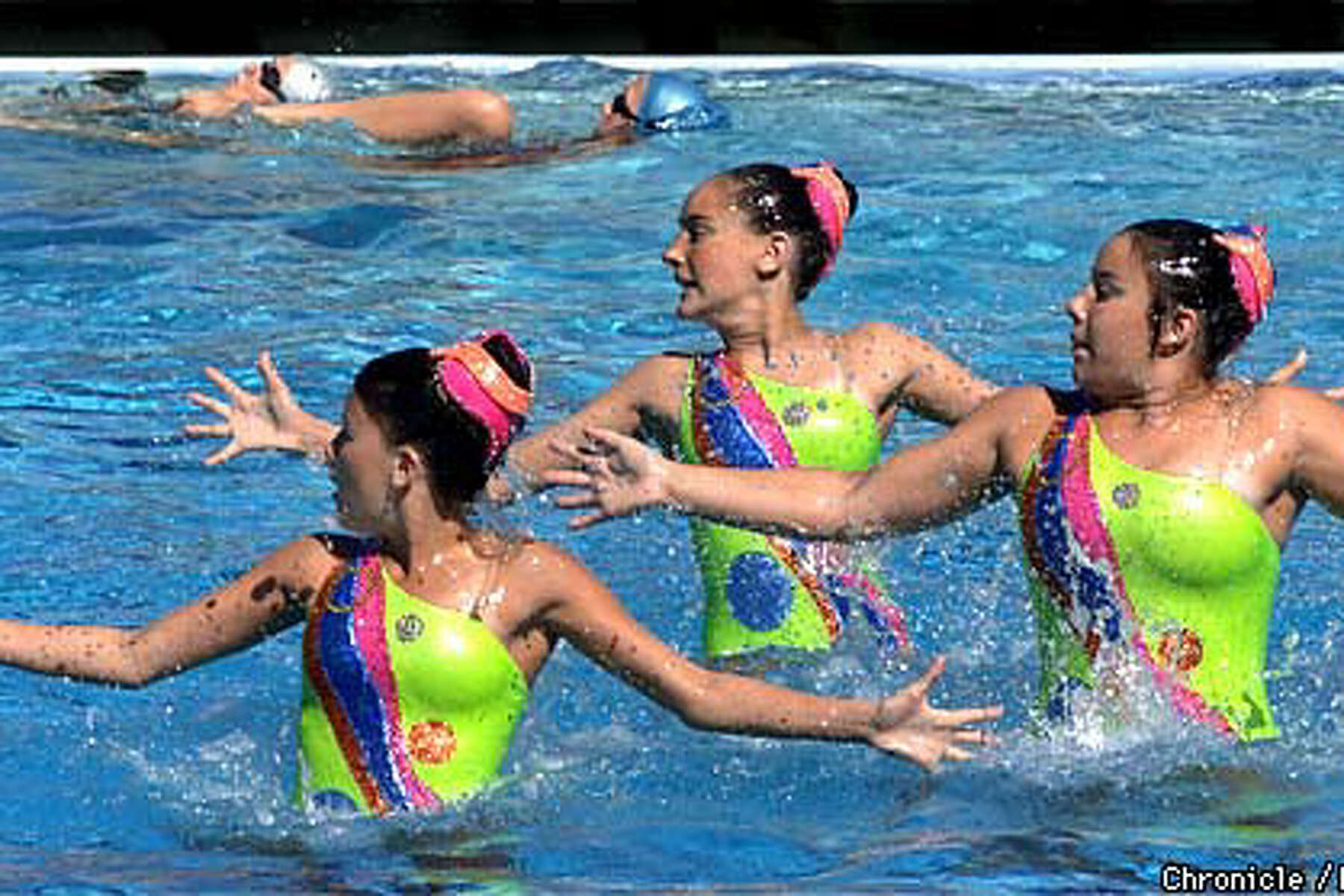 Water World Walnut Creek S Aquanuts Host National Synchronized Swimcompetition