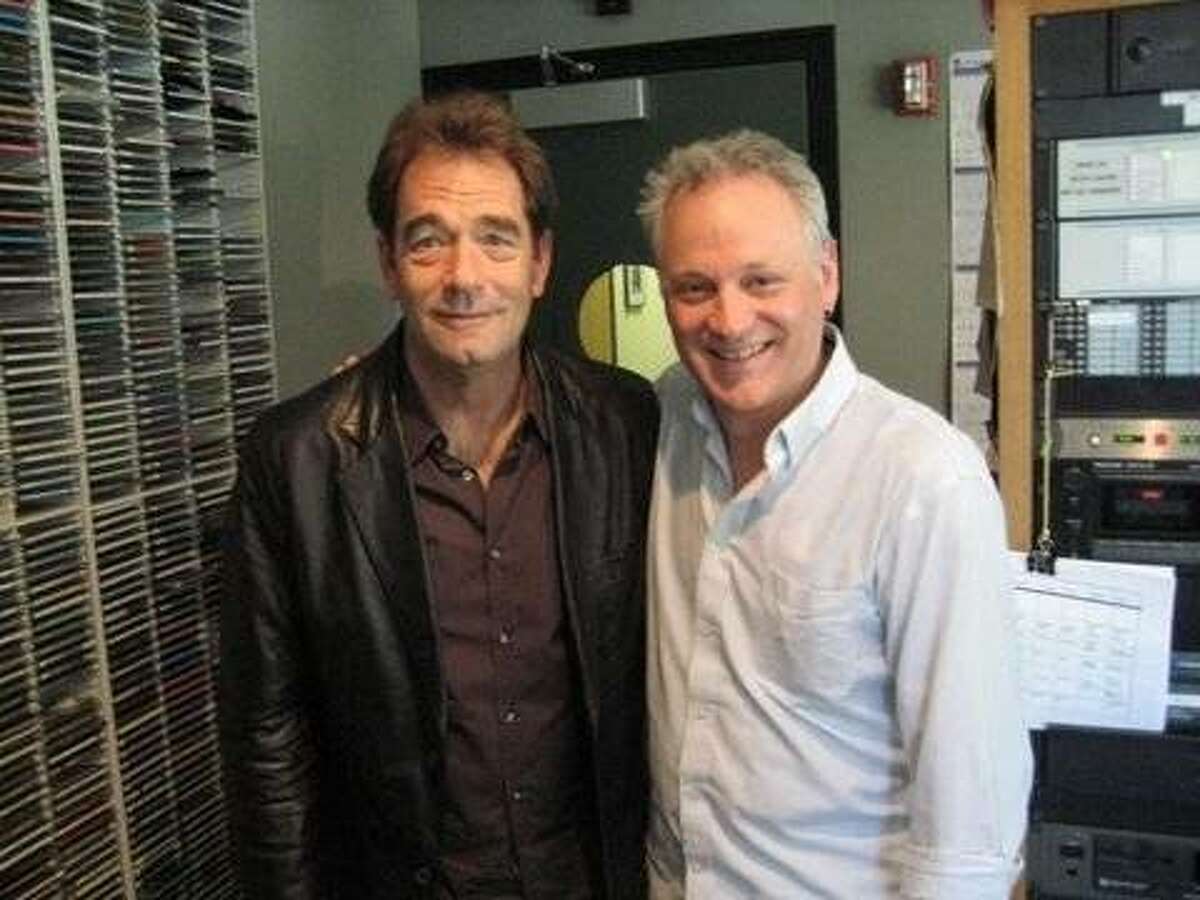 Huey Lewis with KFOG's Bill Webster.
