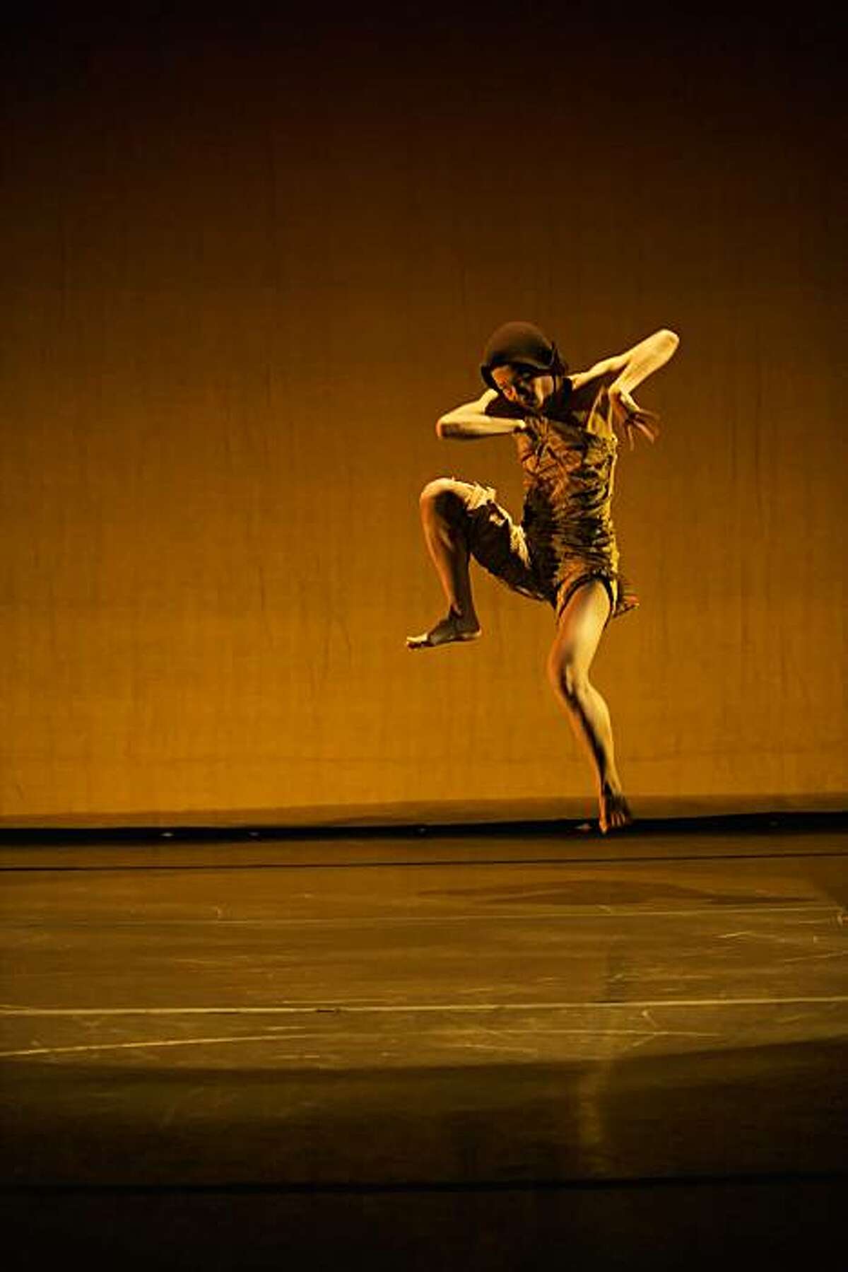 inkBoat dancer Yuko K in ODD at ODC Theater