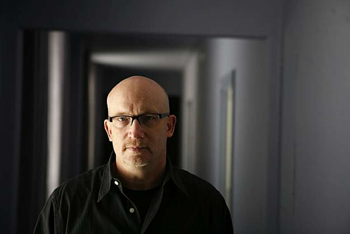 Oscar-winning documentarian, Alex Gibney, who has a new documentary about Huner S. Thompson called "Gonzo", poses for a portrait at the Clift Hotel on Thursday, May, 8, 2008 in San Francisco, Calif. Photo by Mike Kepka / San Francisco Chronicle