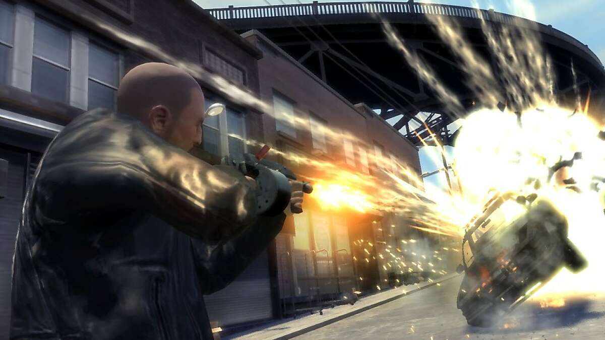 In this image released by Rockstar Games, a scene is shown from "Grand Theft Auto IV: The Lost and Damned," is shown.