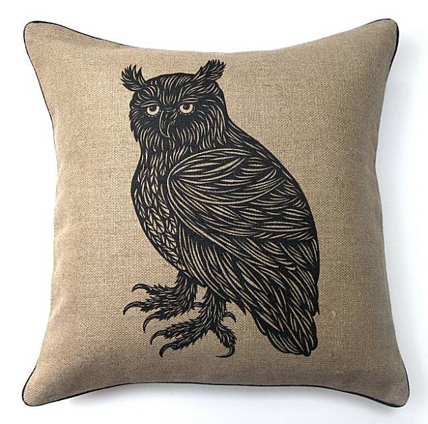 Owl pillows that hoot all year round