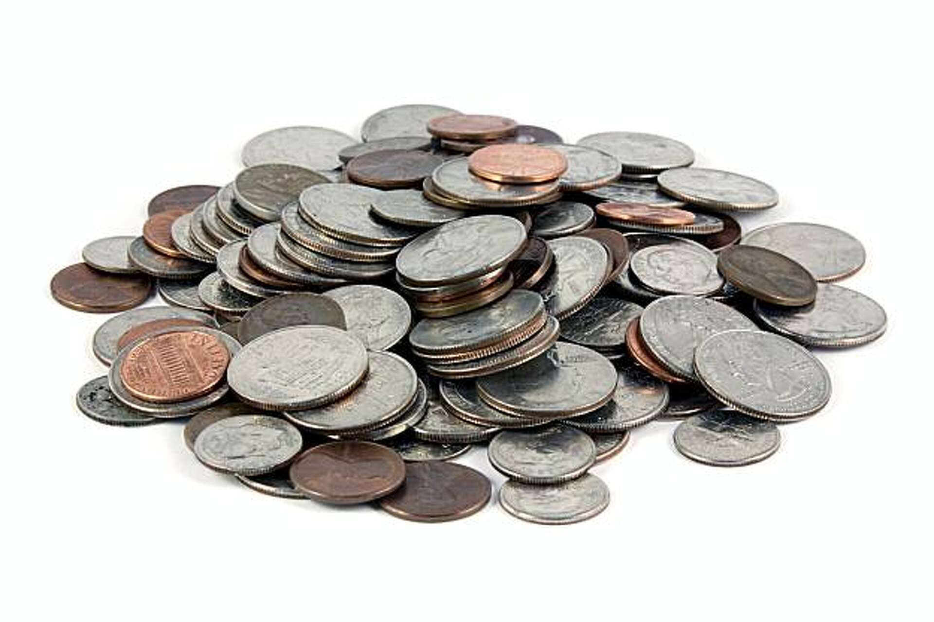 Collecting spare change for the schools