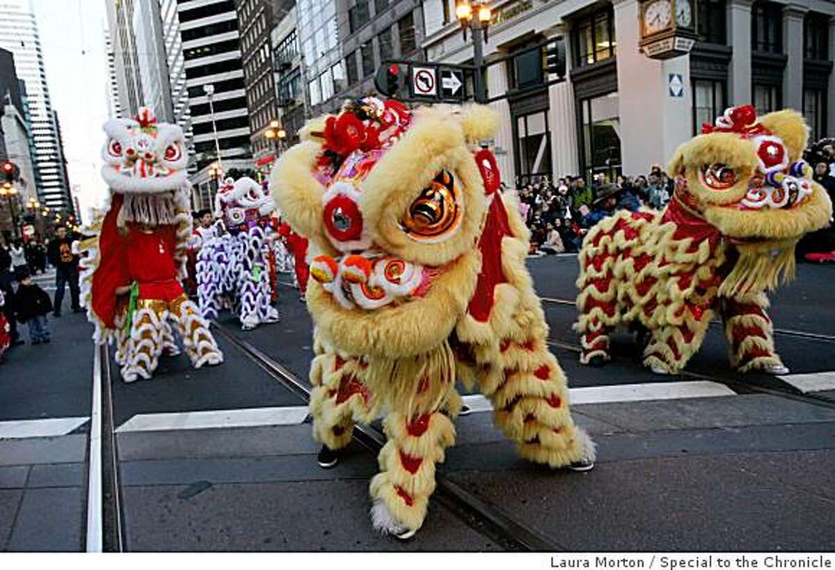 chinese new year parade dragon video